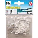Blindnieten-Sortiment | Ø 3,2 mm | 50-tlg.
