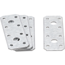 Flachverbinder | 100 x 35 x 2 mm | 4-tlg.