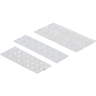Elastikpuffer-Satz | transparent | 46-tlg.