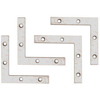 L-Winkel | 75 x 75 x 12 mm | 4-tlg.