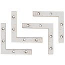 L-Winkel | 75 x 75 x 12 mm | 4-tlg.