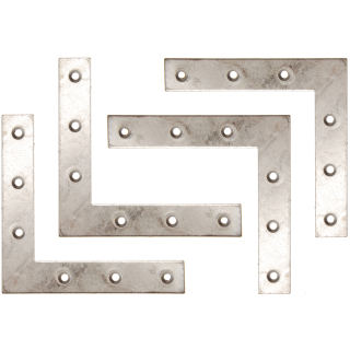 L-Winkel | 100 x 100 x 15 mm | 4-tlg.