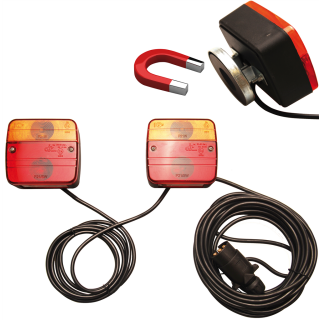 Anhänger-Lampen mit Magnethalter | 2-tlg.