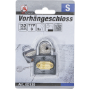 Vorhängeschloss | Typ S | 32 mm