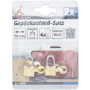 Gepäckschloß-Satz | 15 mm | 2-tlg.
